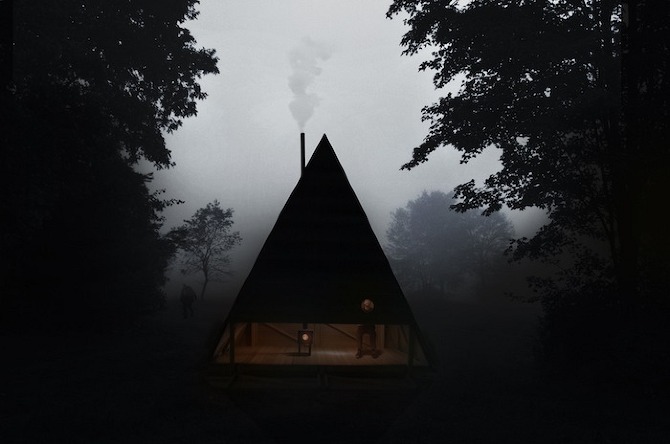 Black Lodge by Jägnefält Milton in THISISPAPER MAGAZINE 1 1 Black Lodge by Jägnefält Milton in THISISPAPER MAGAZINE